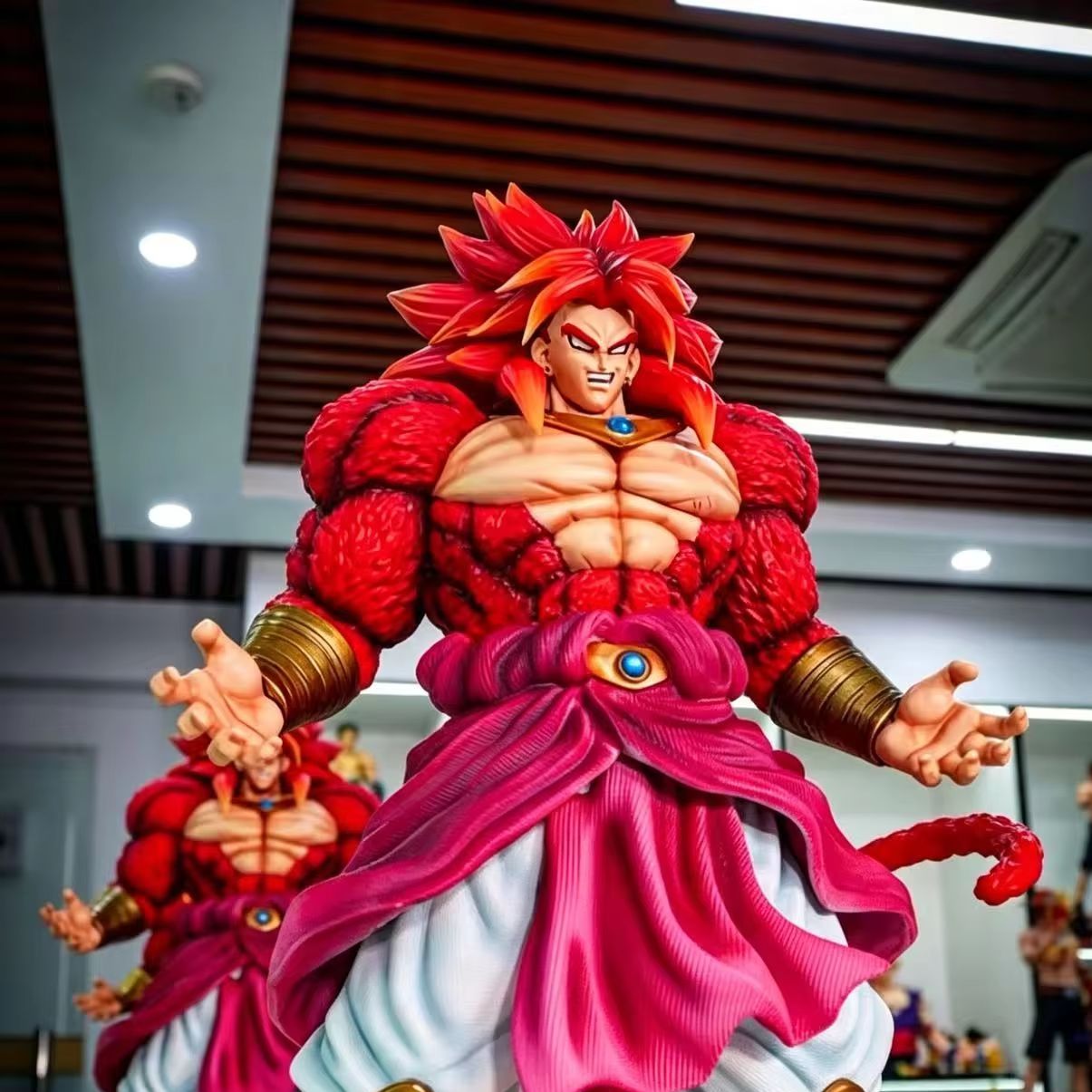 Resin Art Dragon Ball Z - Dragon Ball Z Broly Süper Saiyan