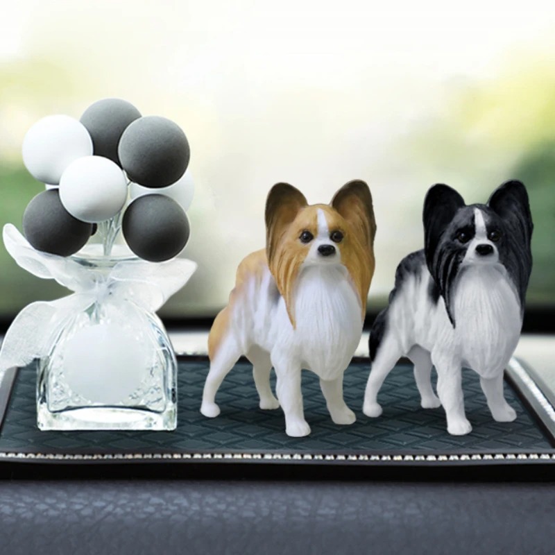 Resin Art Decoration Items - 1/6 Ölçekli Simüle Papillon Kelebek Kulak