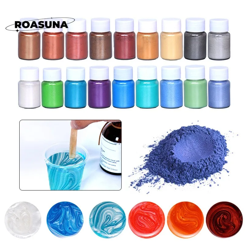 Pearl Powder Resin - Epoksi Reçine, Sabun, Mum, bukalemun pigment