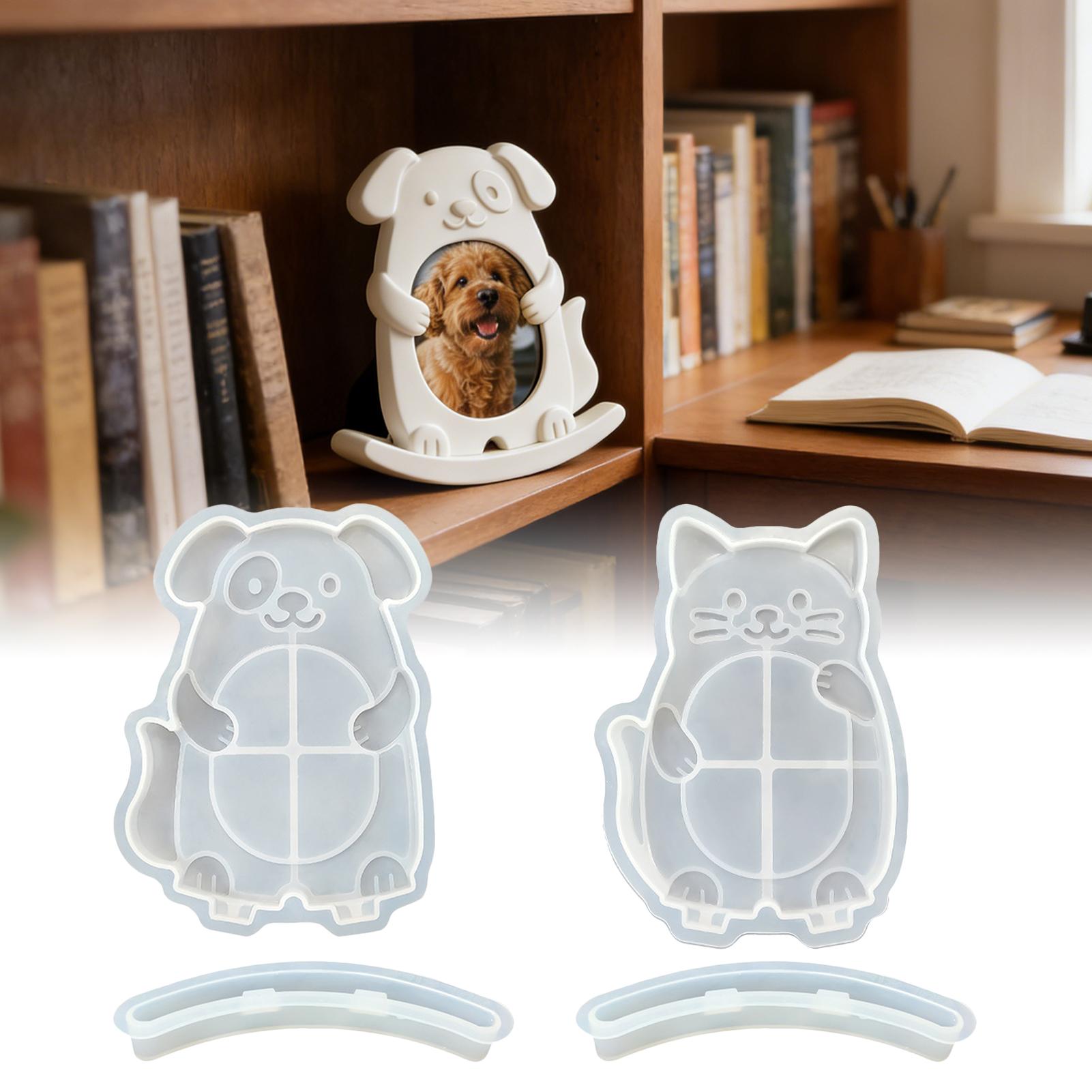 Resin Art Easy - Silikon Reçine Kalıpları Kolay Çıkartılabilir Köpek