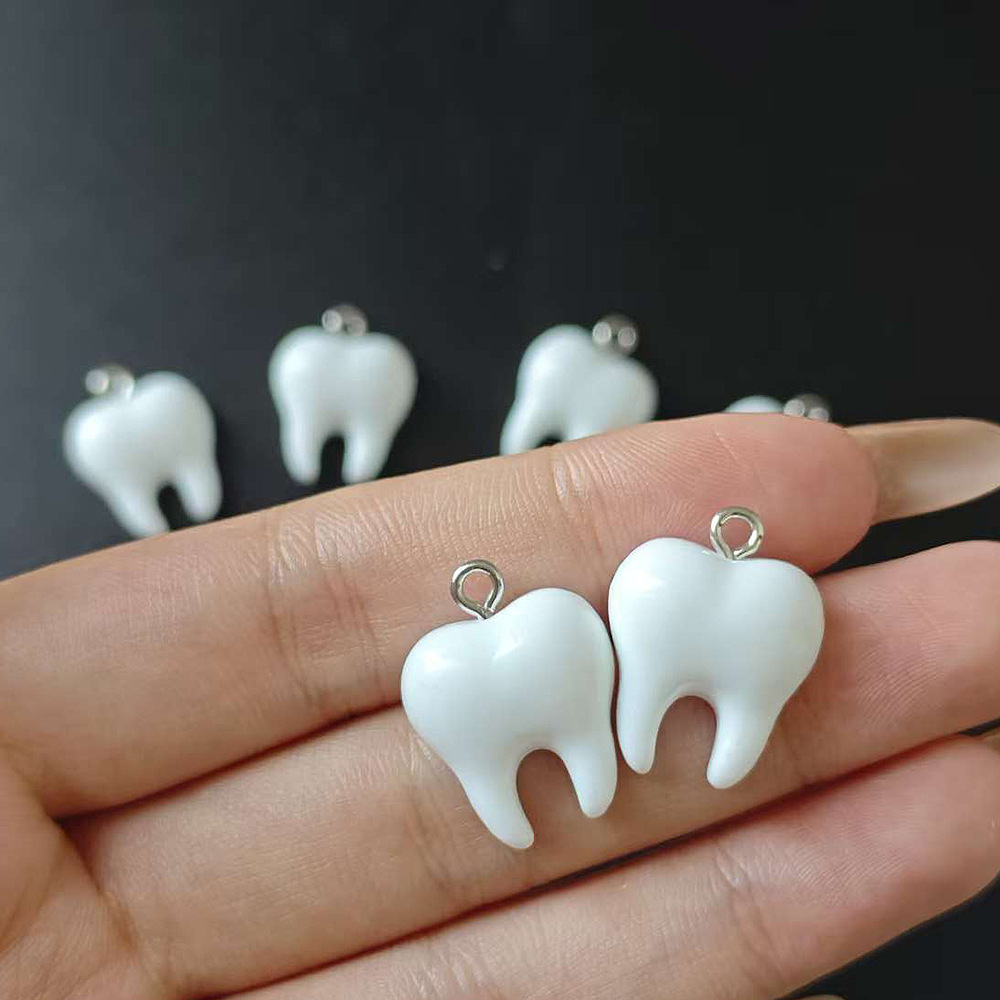 10 adet Sevimli Beyaz Diş Reçi - Resin Art Supplies Near Me incelemesi ve fiyatı