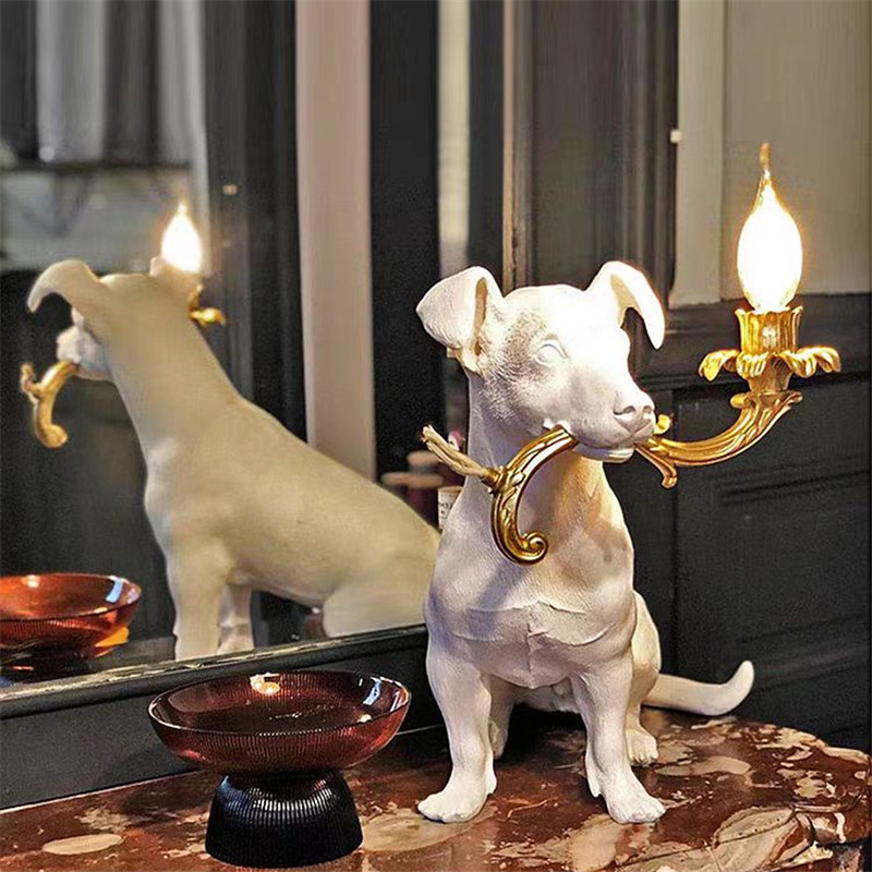 2026 Reçine Köpek Masa Lambası - Resin Art Floor Design incelemesi ve fiyatı