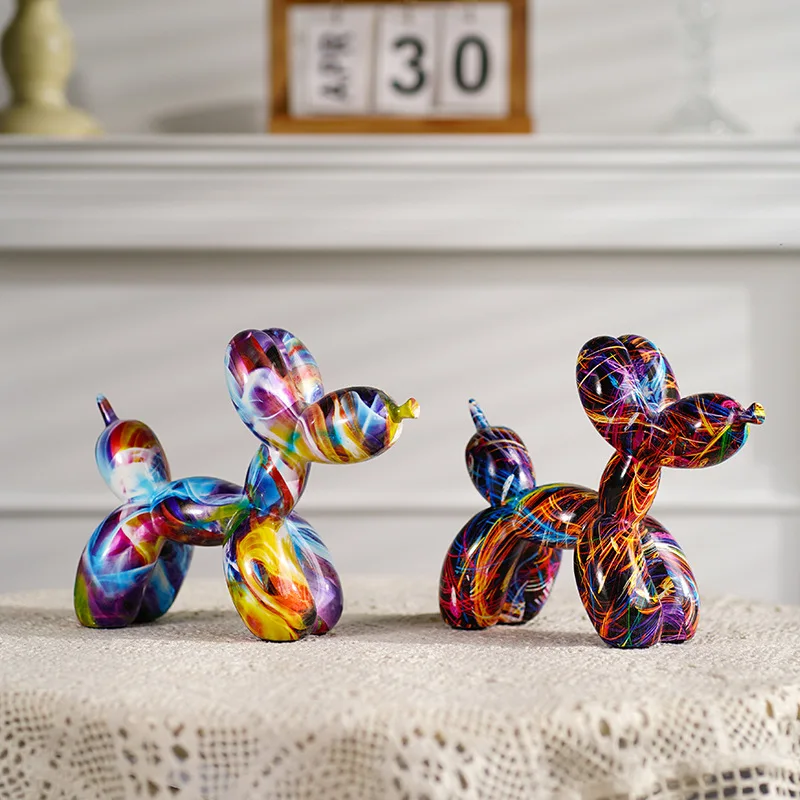 Reçine Graffiti balon köpek fi - Resin Art Decoration Items incelemesi ve fiyatı