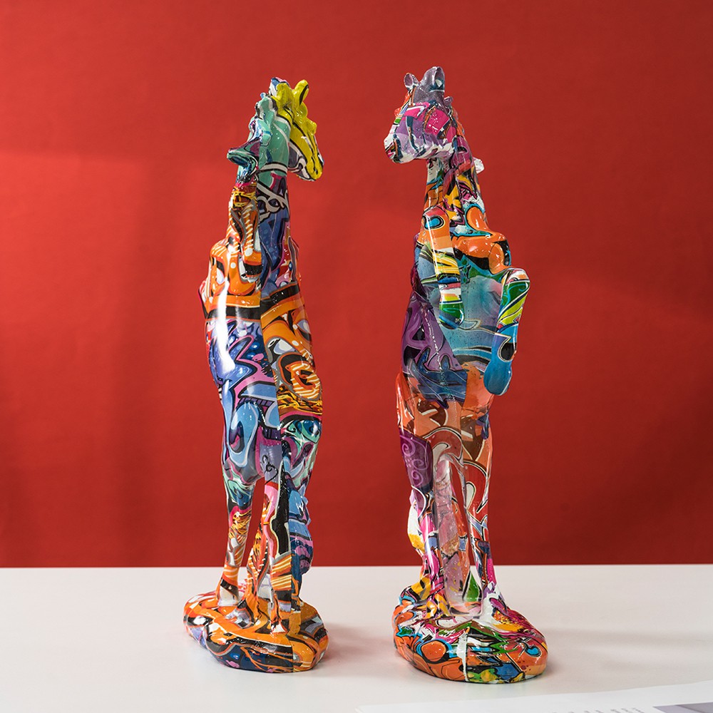 At heykeli grafitisi, popüler  - Resin Art Decoration Items incelemesi ve fiyatı