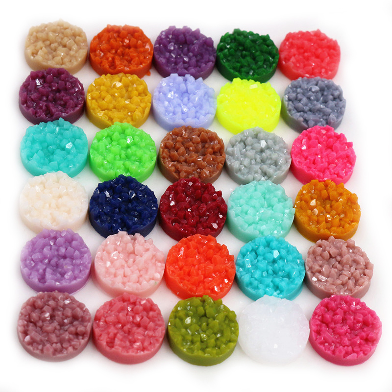 40 adet Reçine Druzy Cabochons - Resin Art Supplies Near Me incelemesi ve fiyatı
