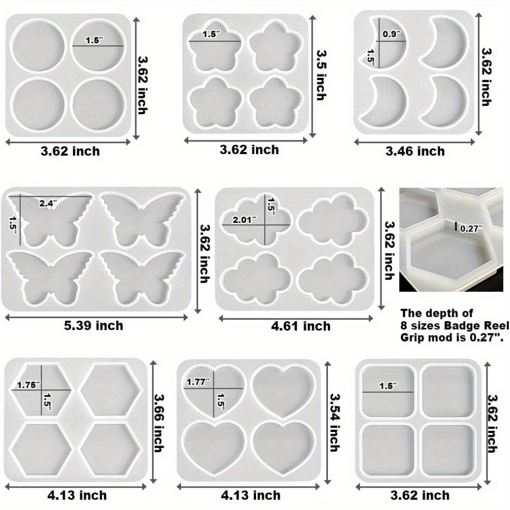 Çok Şekilli DIY Reçine Silikon - Resin Art Name incelemesi ve fiyatı