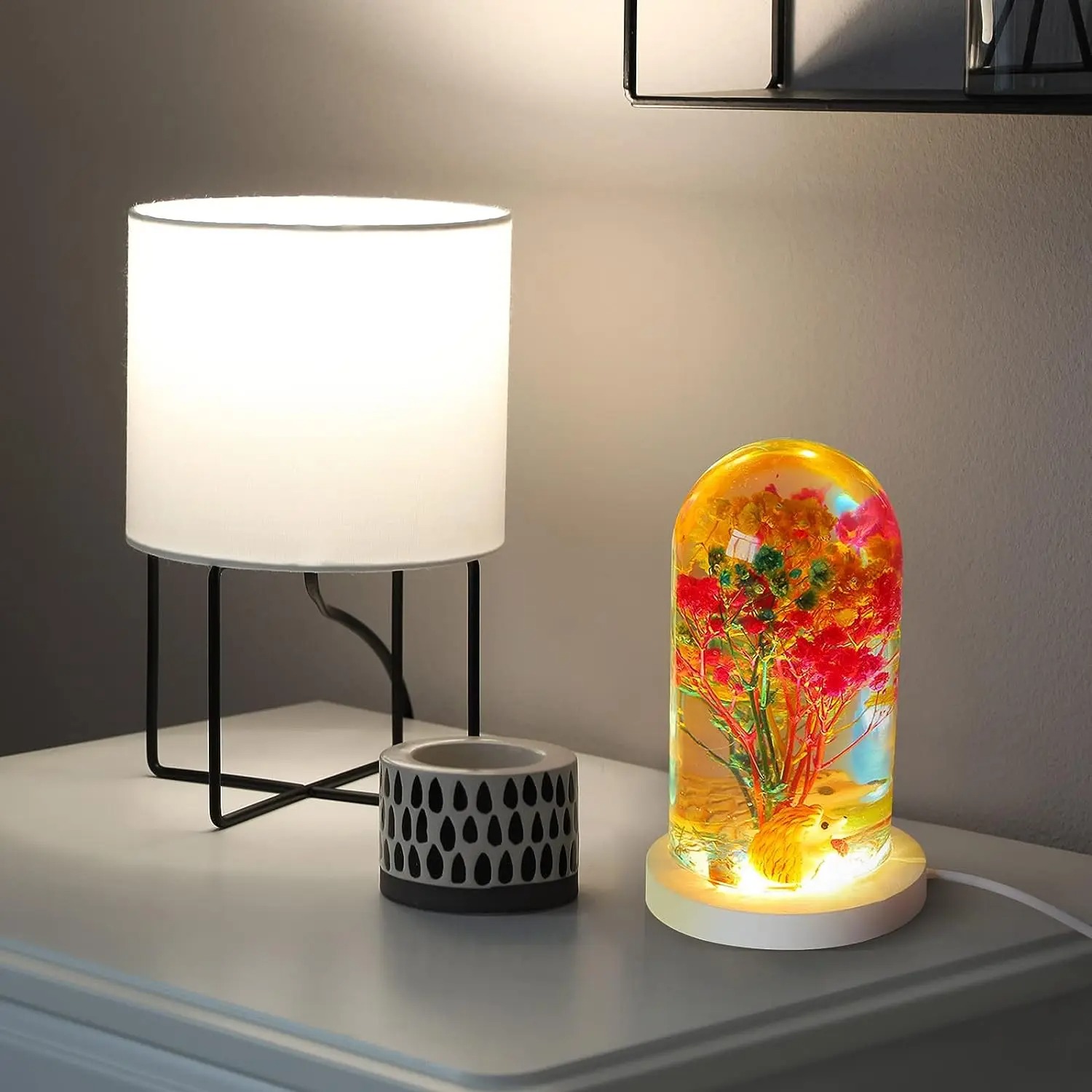 DIY Kristal Epoksi Reçine Kalı - Resin Art Lamp incelemesi ve fiyatı
