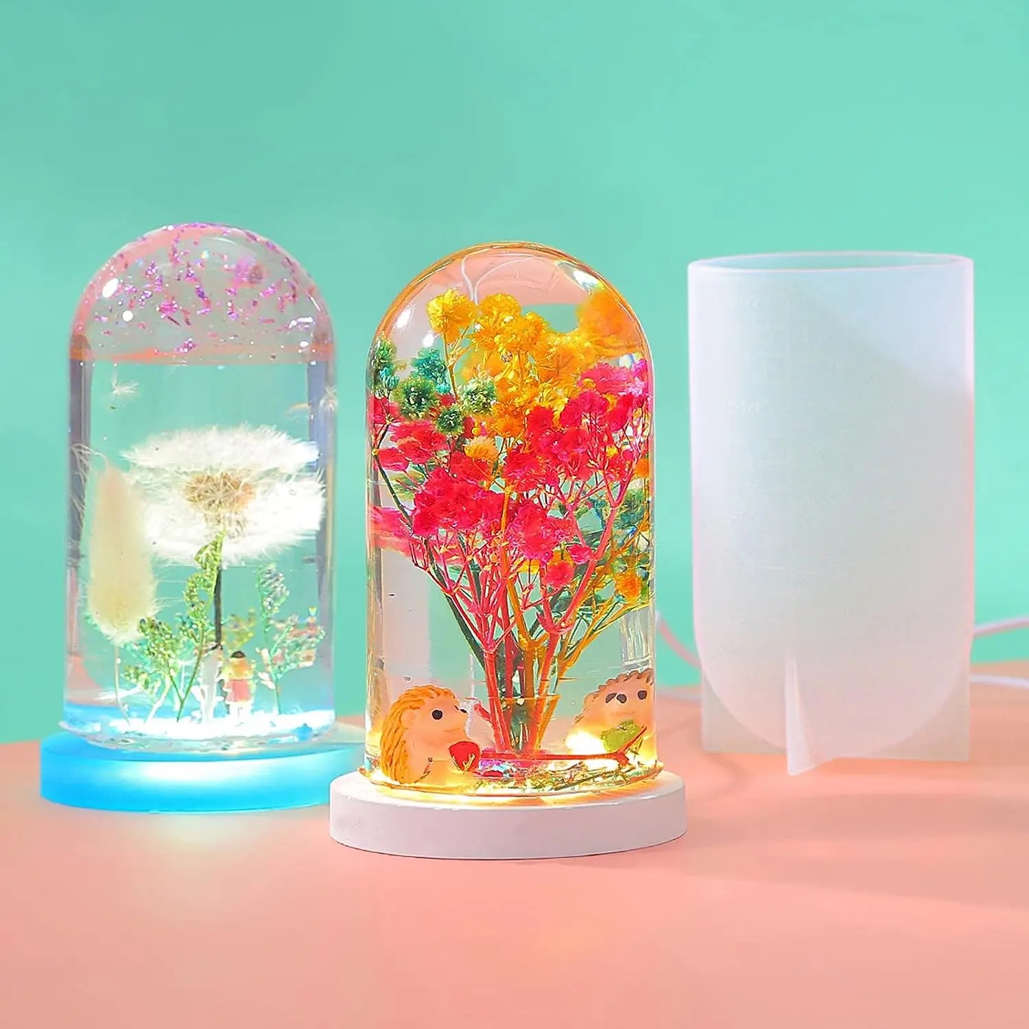 DIY Kristal Epoksi Reçine Kalı - Resin Art Lamp incelemesi ve fiyatı