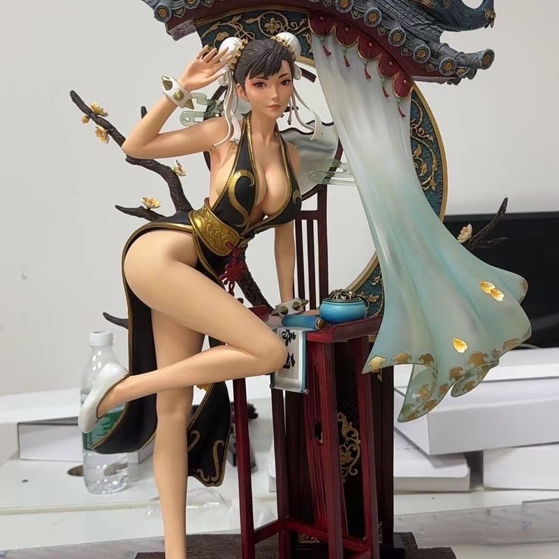Street Fighter Chun Li Gk Figü - Resin Art Decoration Items incelemesi ve fiyatı