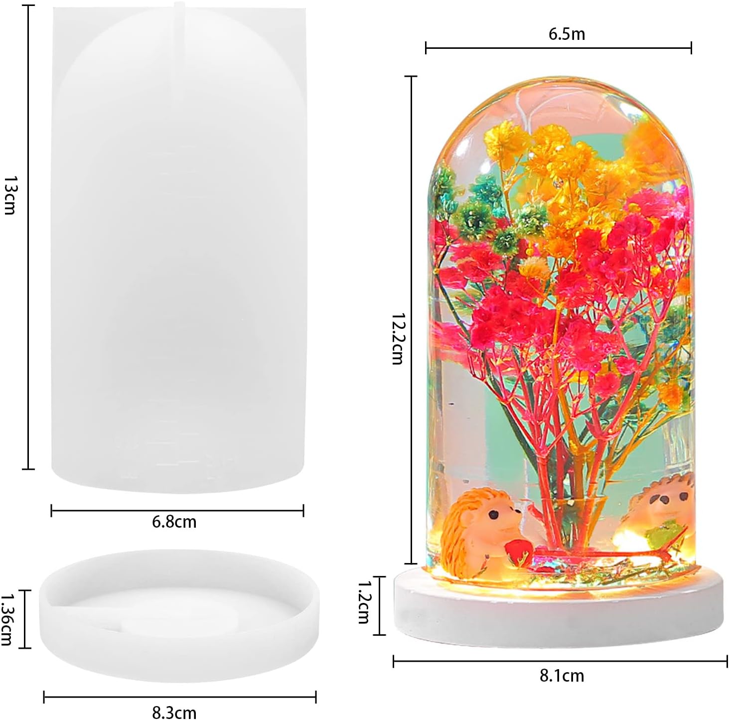 DIY Kristal Epoksi Reçine Kalı - Resin Art Lamp incelemesi ve fiyatı