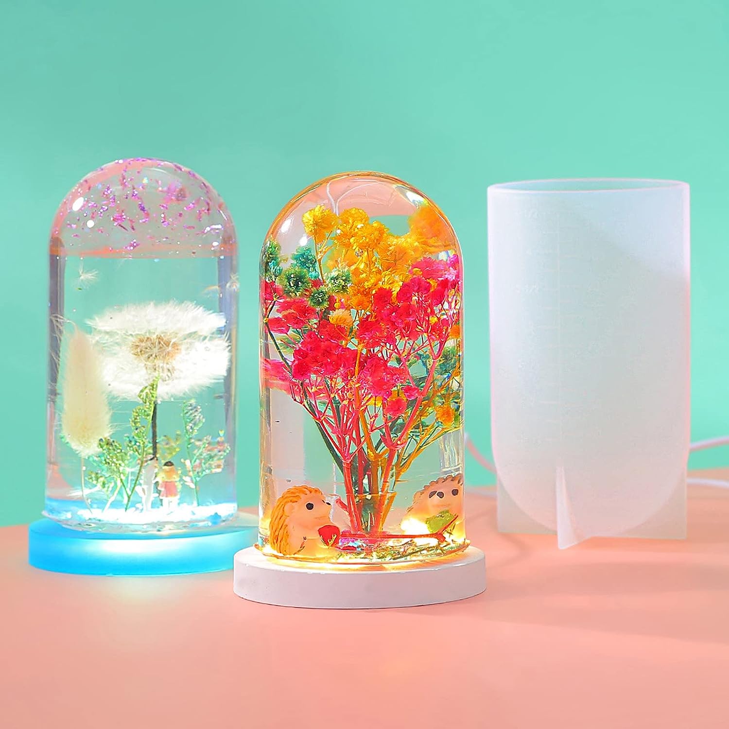 DIY Kristal Epoksi Reçine Kalı - Resin Art Lamp incelemesi ve fiyatı