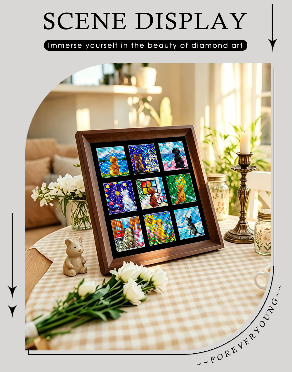 9 Izgaralı Köpek Seyahat Manza - Resin Art Kits incelemesi ve fiyatı