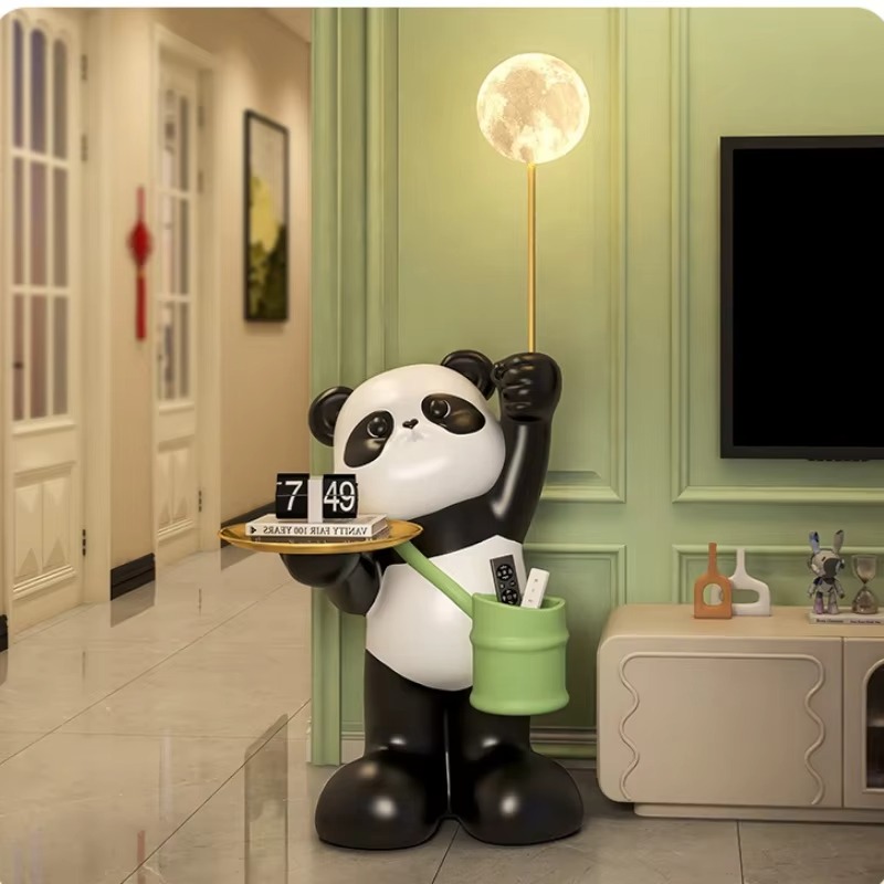Yaratıcı Büyük Reçine Panda He - Resin Art Floor Design incelemesi ve fiyatı