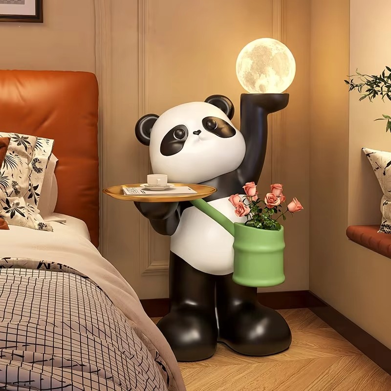 Yaratıcı Büyük Reçine Panda He - Resin Art Floor Design incelemesi ve fiyatı