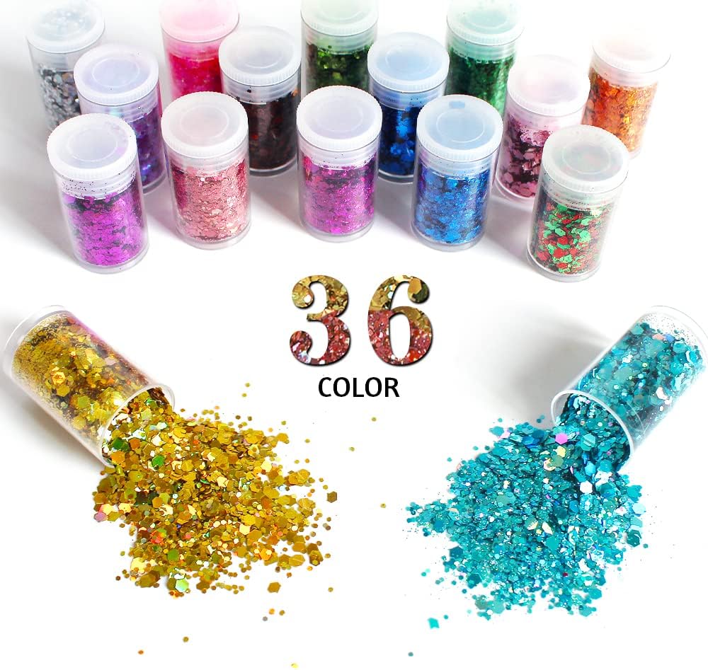 36 Renk Holografik Tıknaz Parı - Pearl Powder Resin incelemesi ve fiyatı