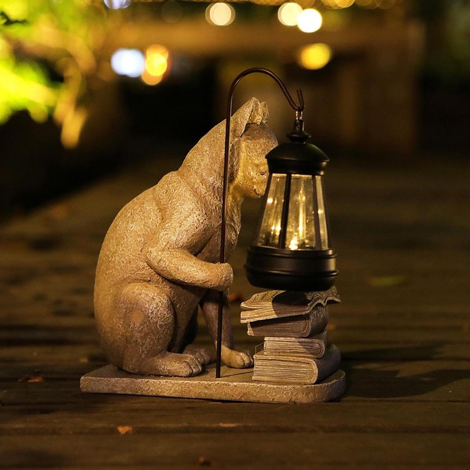 Kedi Güneş Enerjili Bahçe Mini - Resin Art Lamp incelemesi ve fiyatı