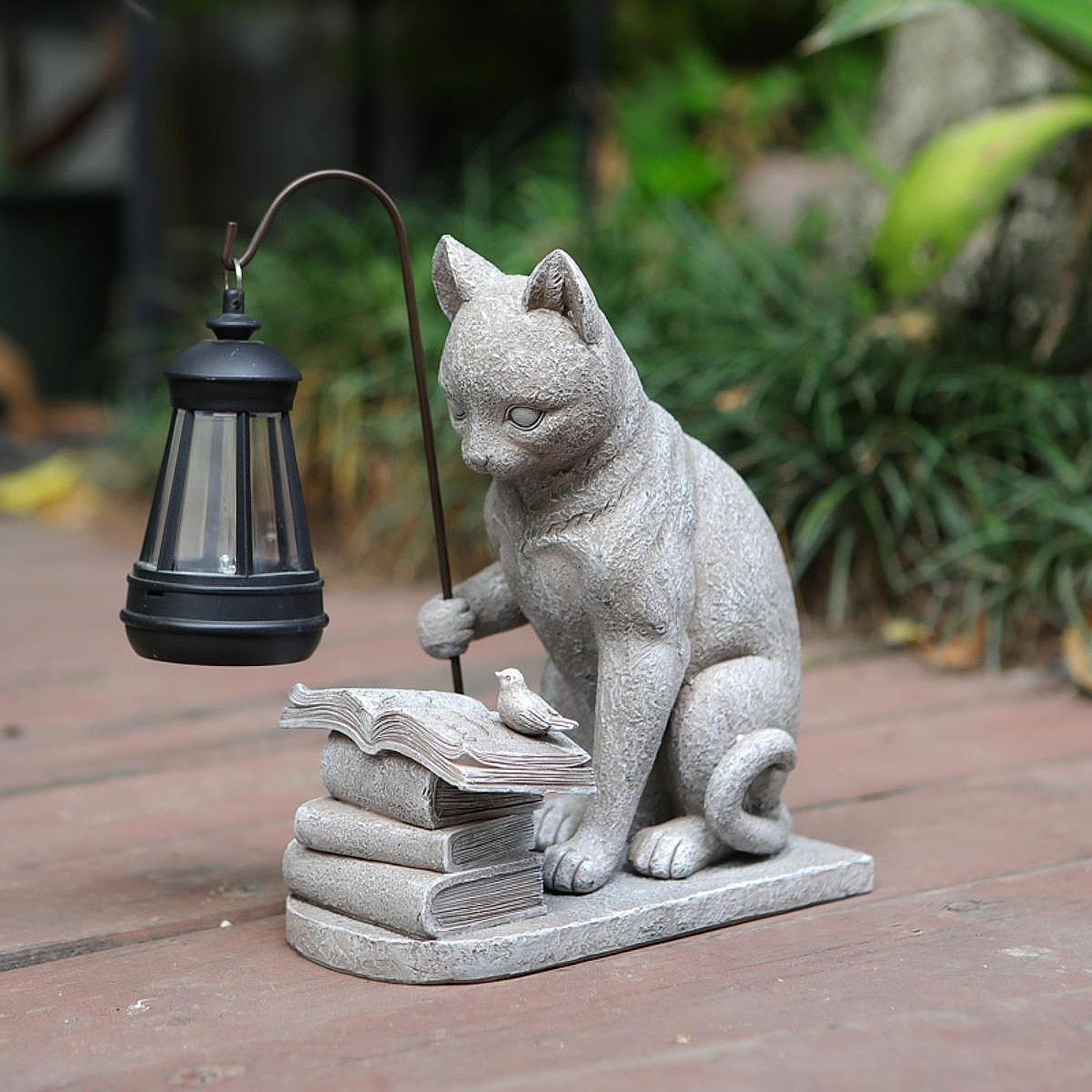 Kedi Güneş Enerjili Bahçe Mini - Resin Art Lamp incelemesi ve fiyatı