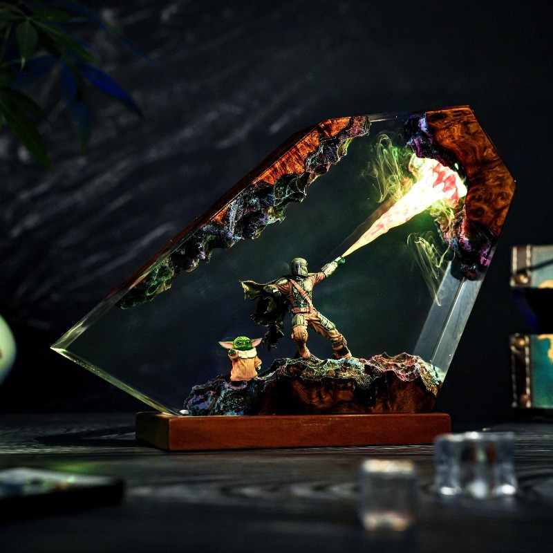 Reçine sanatı lambası, reçiney - Resin Art Lamp incelemesi ve fiyatı
