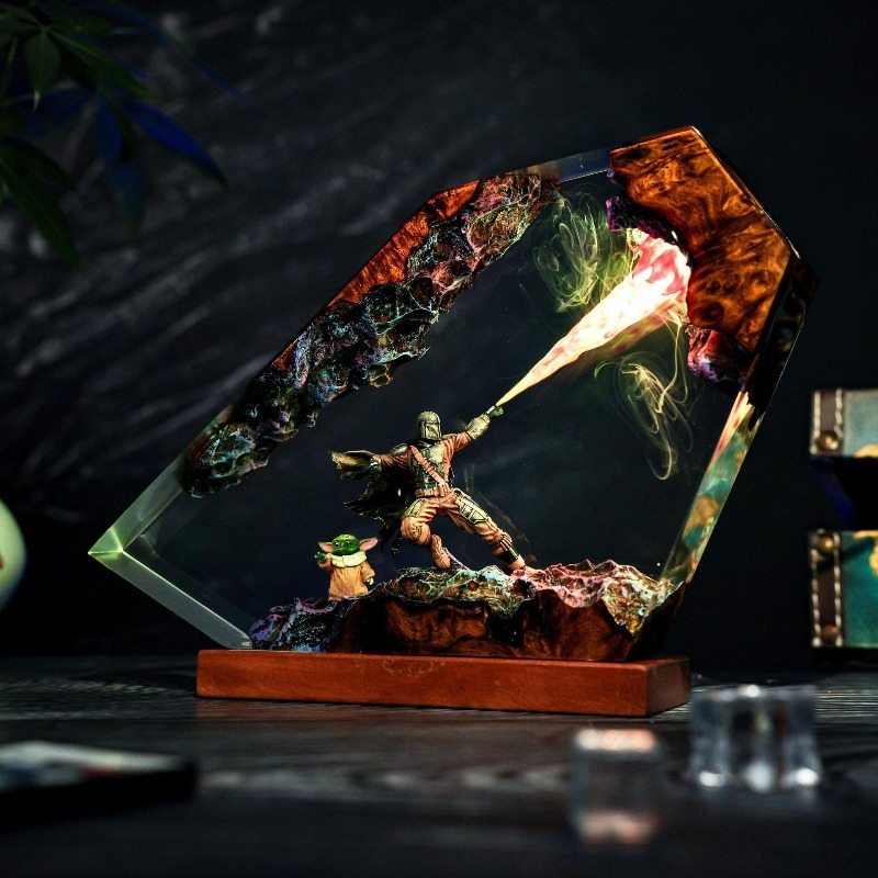 Reçine sanatı lambası, reçiney - Resin Art Lamp incelemesi ve fiyatı
