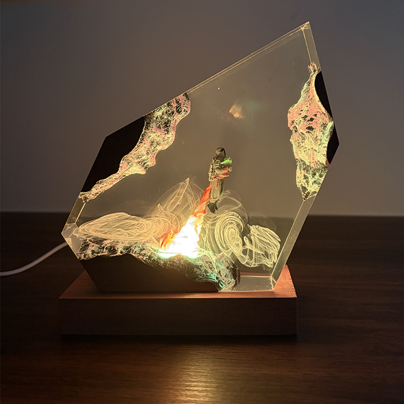 Bilimkurgu Anime Figürü Organi - Resin Art Lamp incelemesi ve fiyatı