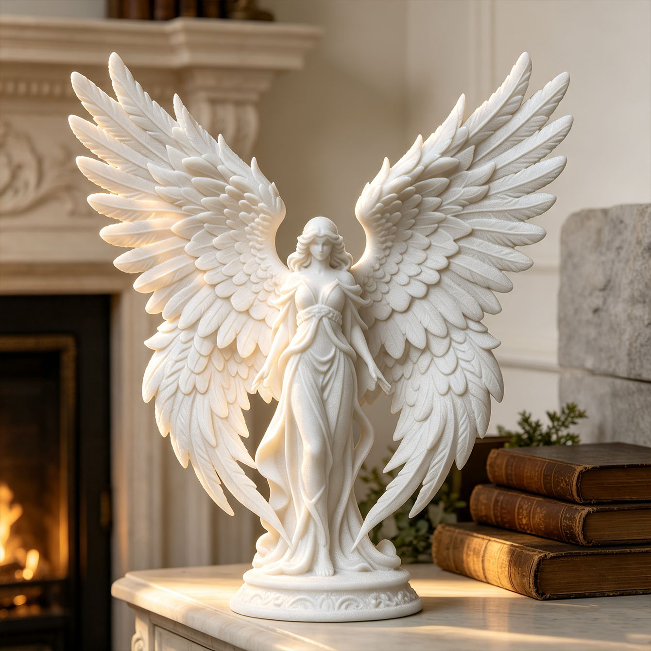 Hafif Lüks 3D Baskılı Melek Ta - Resin Art Lamp incelemesi ve fiyatı