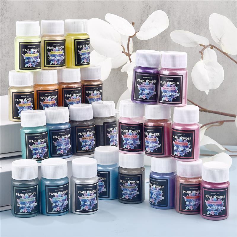6/24/30 Renk Epoksi Reçine Boy - Pearl Powder Resin incelemesi ve fiyatı