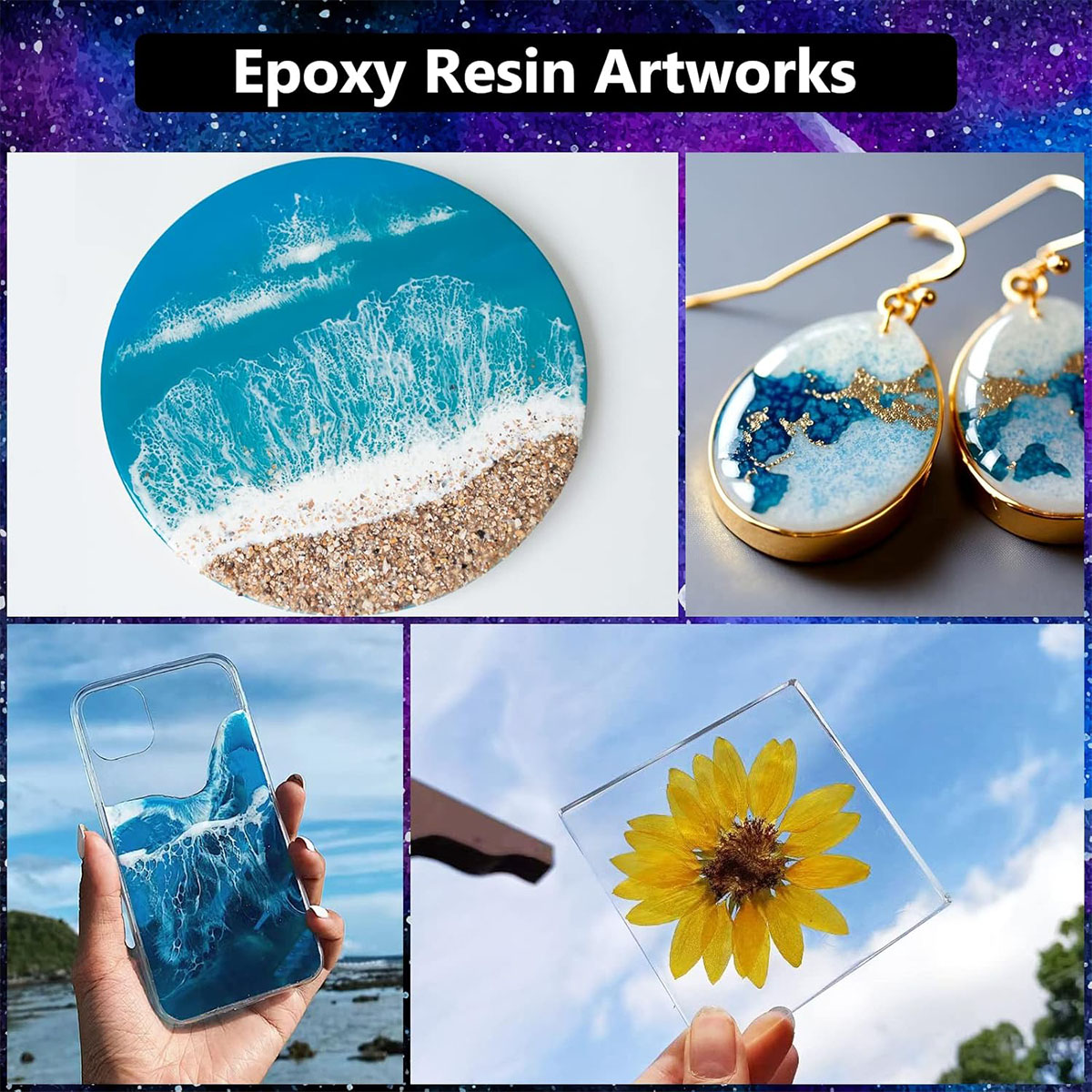 1000ml Kristal Berraklığında E - Resin Art Easy incelemesi ve fiyatı