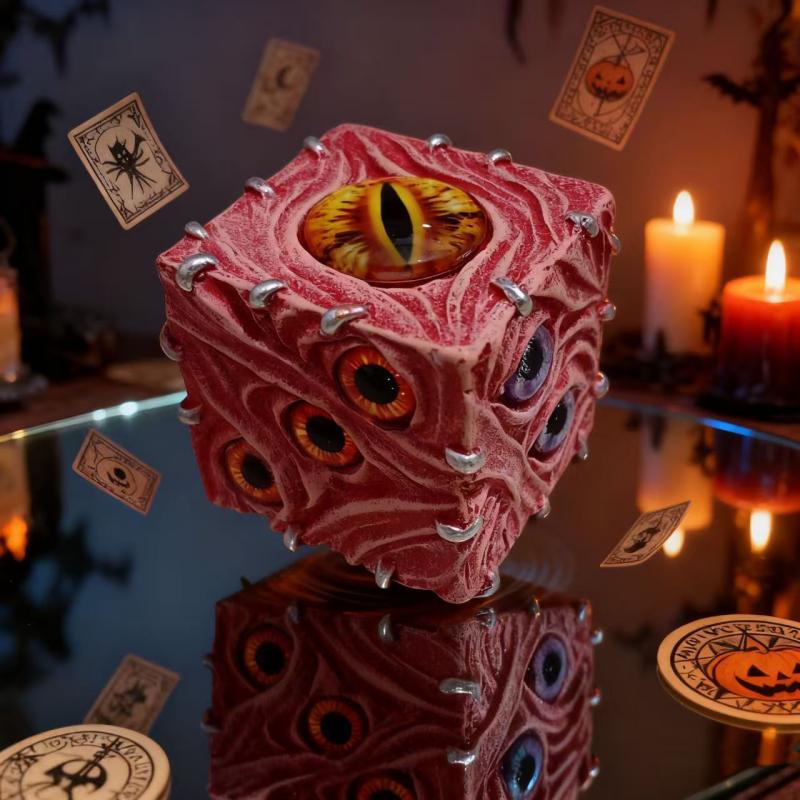 Soyut Gözler Şeytan Zarı Sarka - Resin Art Decoration Items incelemesi ve fiyatı