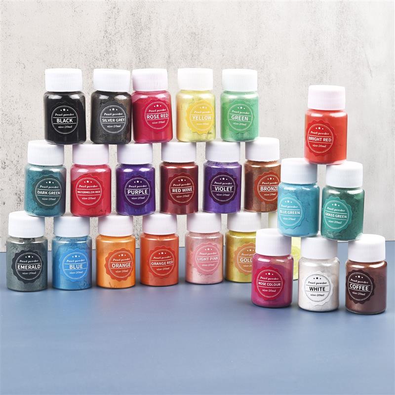 24 Coloers 10g inci tozu UV ep - Pearl Powder Resin incelemesi ve fiyatı