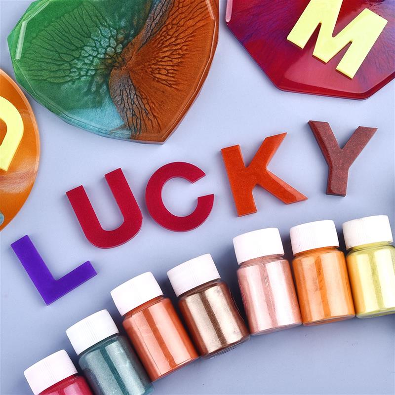 6'lı Set Epoksi Reçine Boya Mi - Pearl Powder Resin incelemesi ve fiyatı