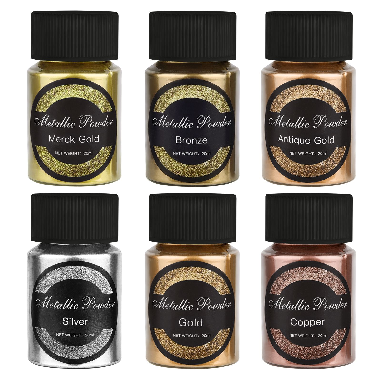 20ml/şişe metalik sim tozu alt - Pearl Powder Resin incelemesi ve fiyatı