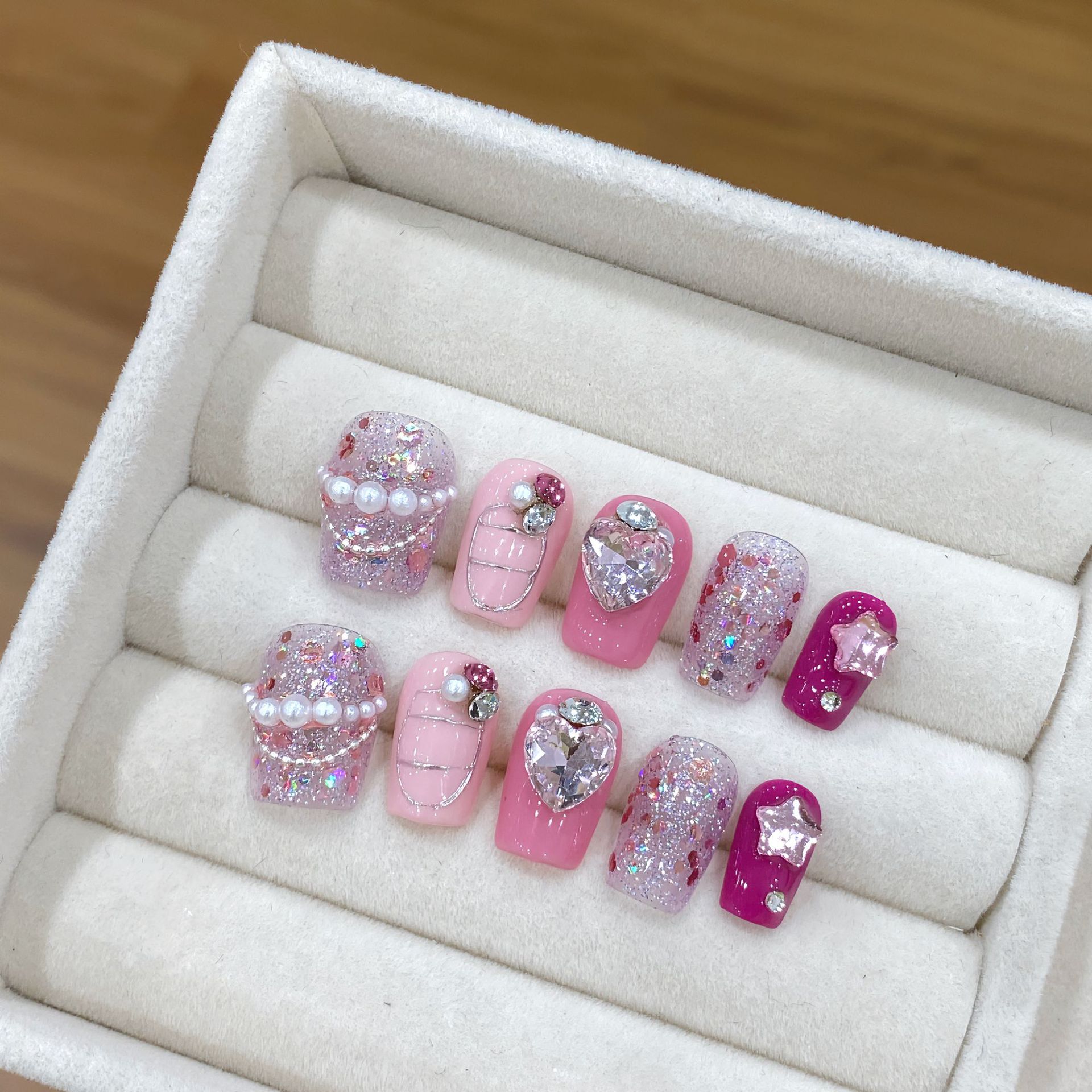 El yapımı çivi üzerinde parlak - Resin Art Glitter incelemesi ve fiyatı