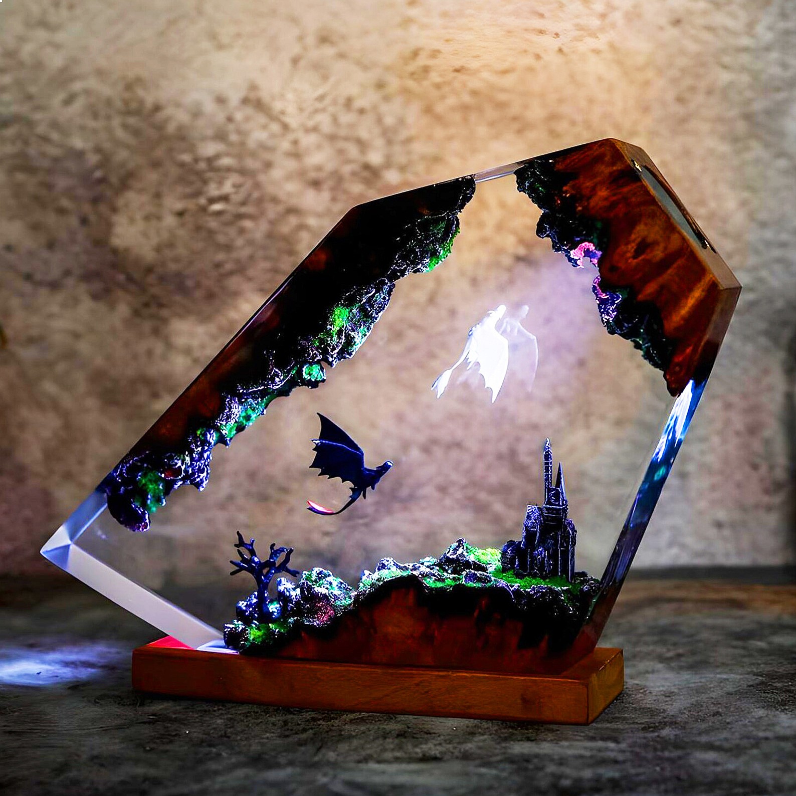 Yaratıcı Reçine Gece Lambası B - Resin Art Lamp incelemesi ve fiyatı
